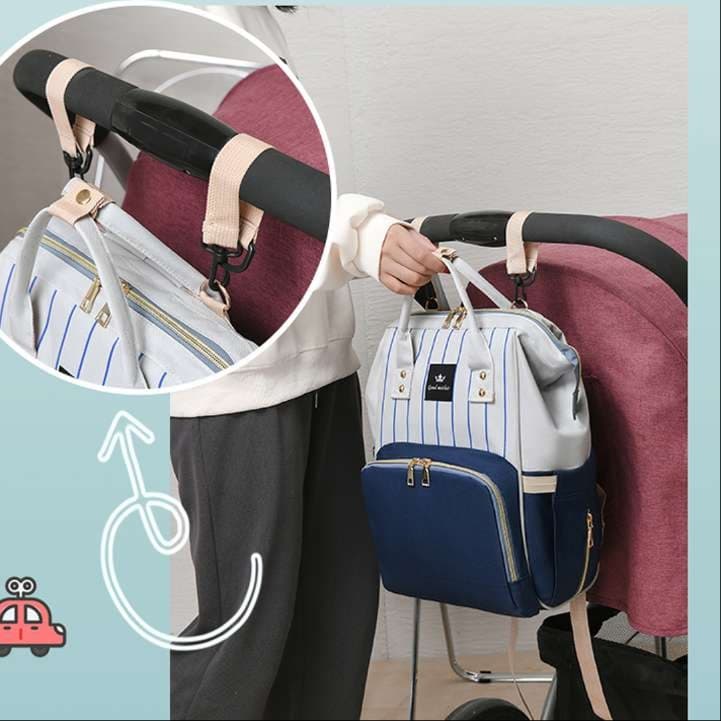 多機能マザーズバッグ 大容量哺乳瓶収納