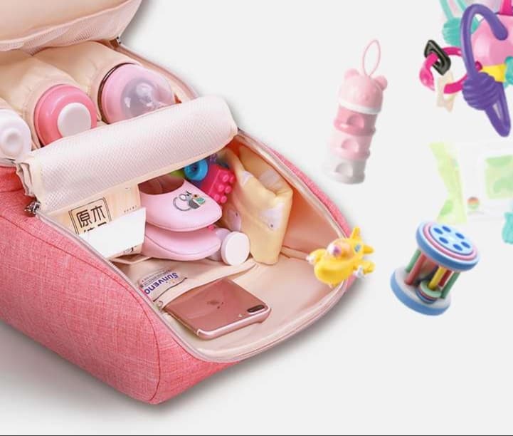 多機能収納マザーズバッグパック