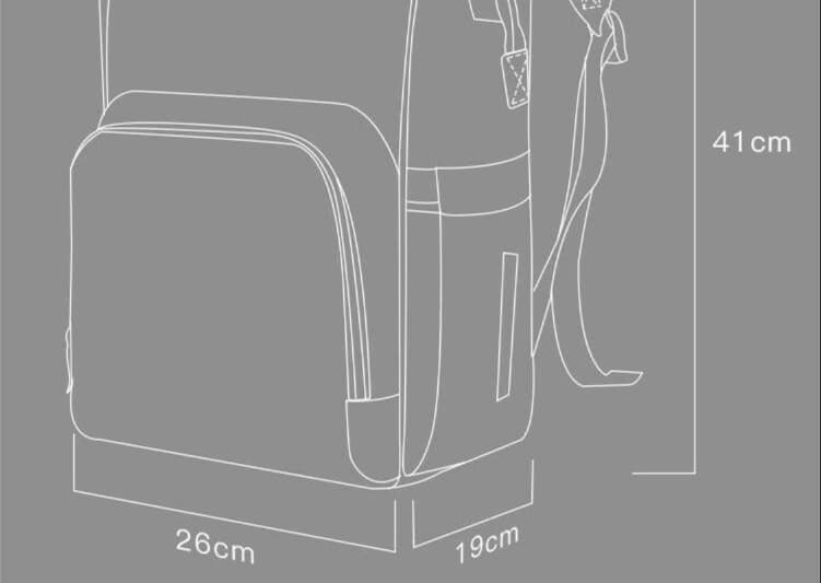 マザーズバッグ シンプル機能的マザーズリュック
