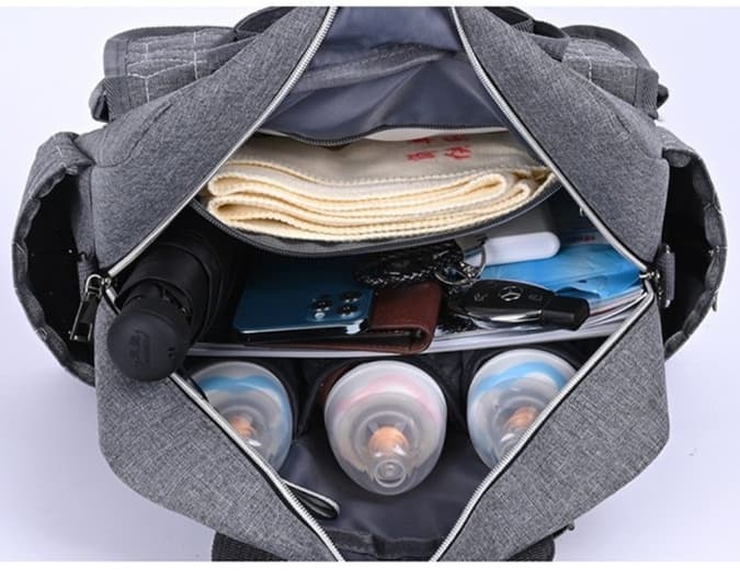 マザーズバッグ 多機能キルティングマザーズトート