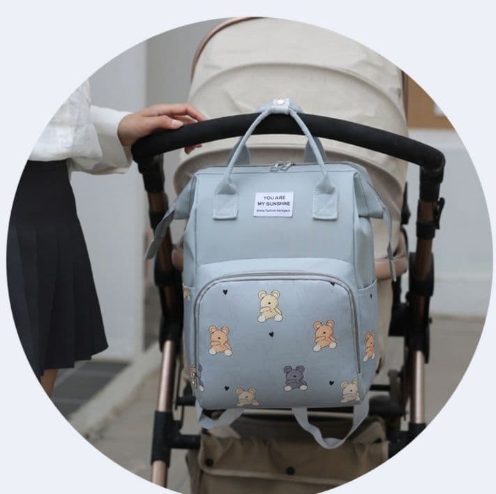 マザーズバッグ 多機能ポケット付きママの相棒リュック