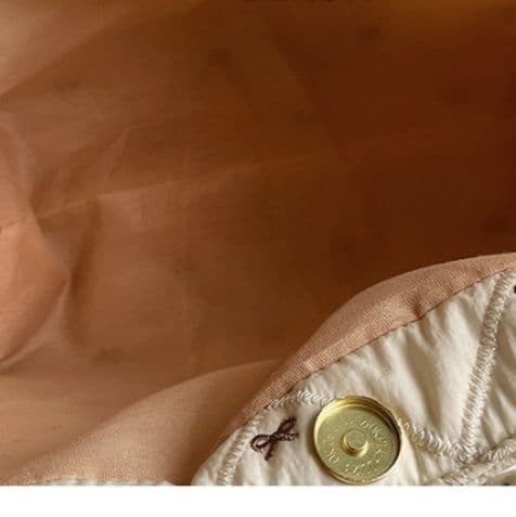 マザーズバッグトートキルティングリボン刺繍大容量