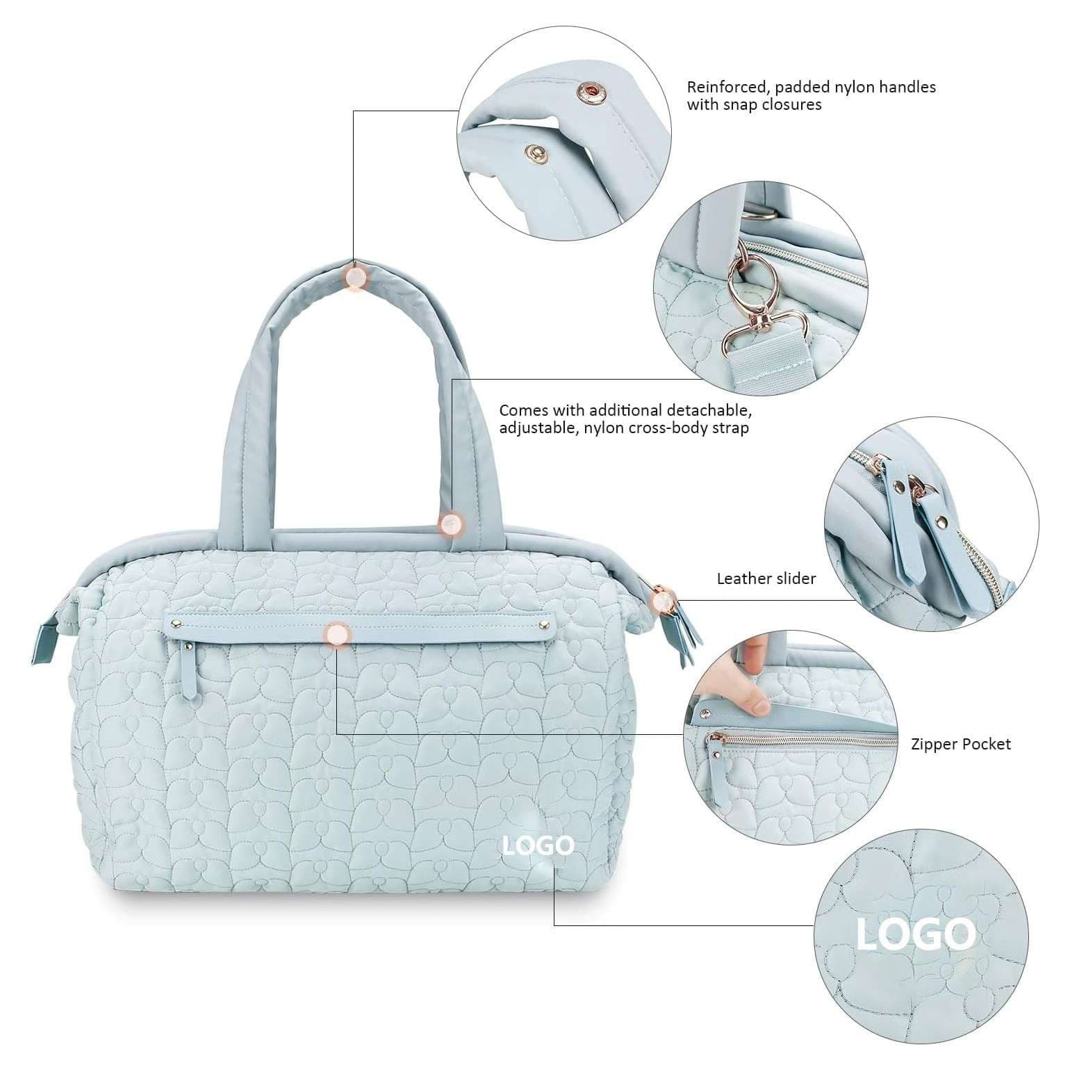 マザーズバッグ キルティング マザーズトート