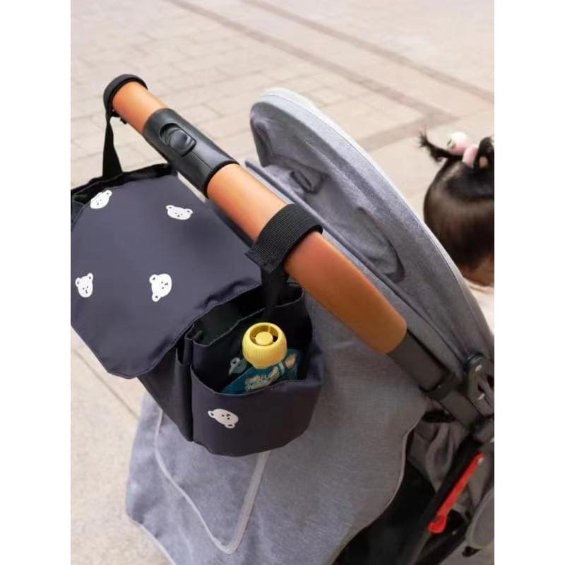 マザーズバッグ 小さめ収納ポーチベビーカー取り付け