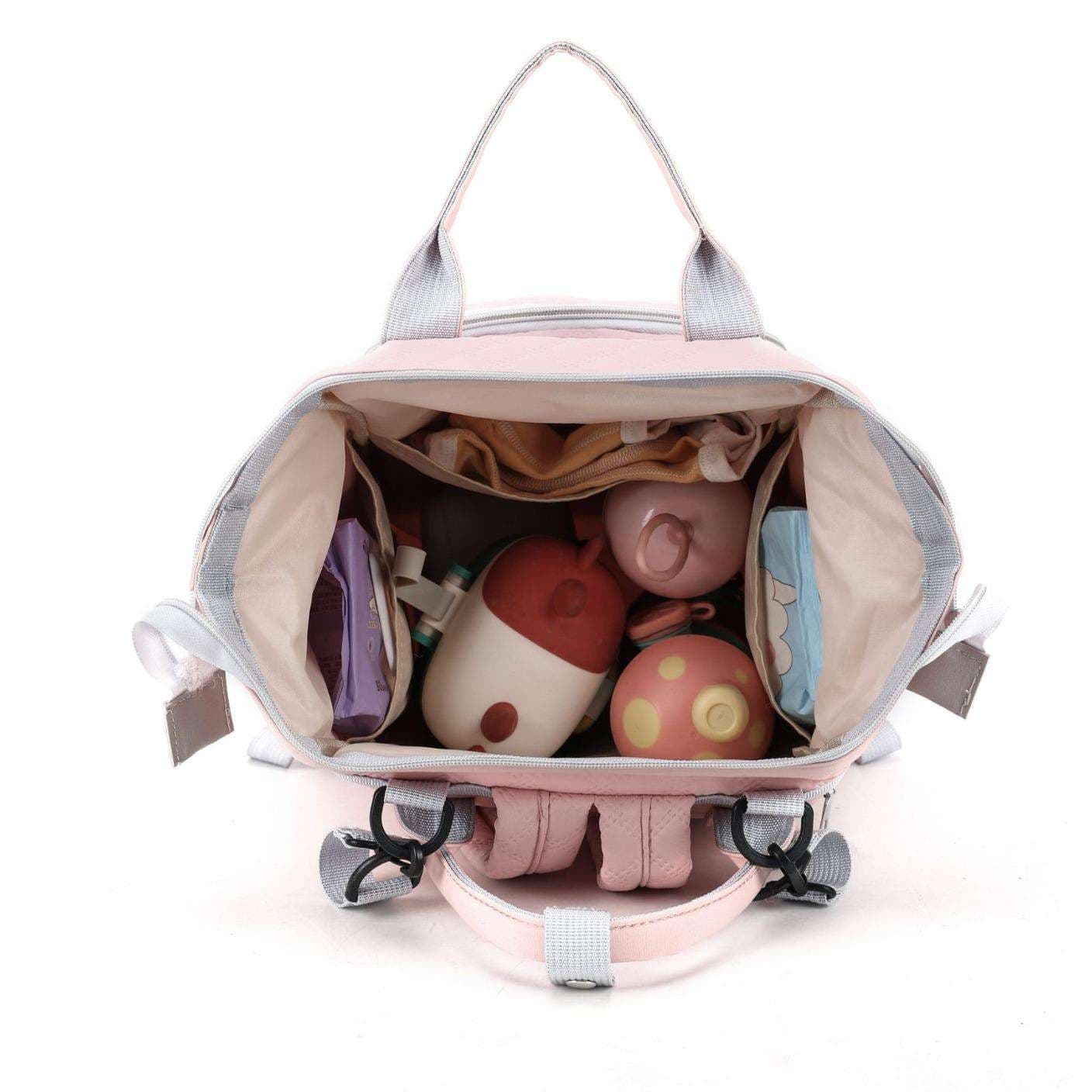 マザーズバッグ キルティング調マザーズリュック