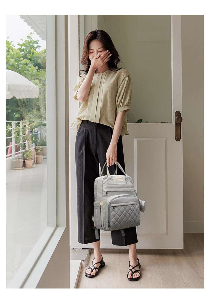 マザーズバッグ キルティングマザーズリュック