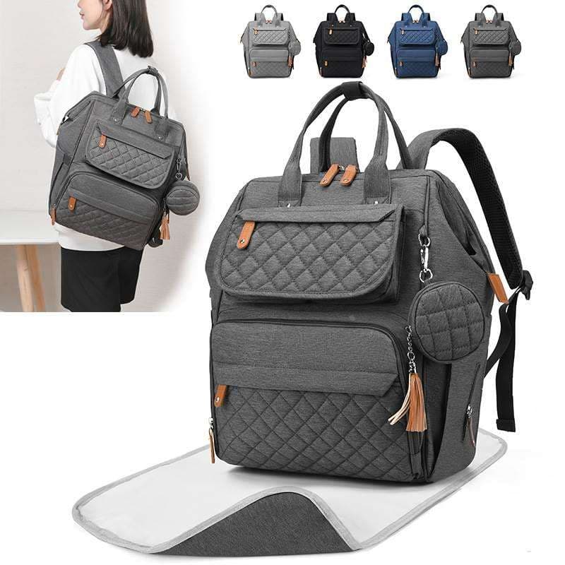 多機能キルティングマザーズバッグ