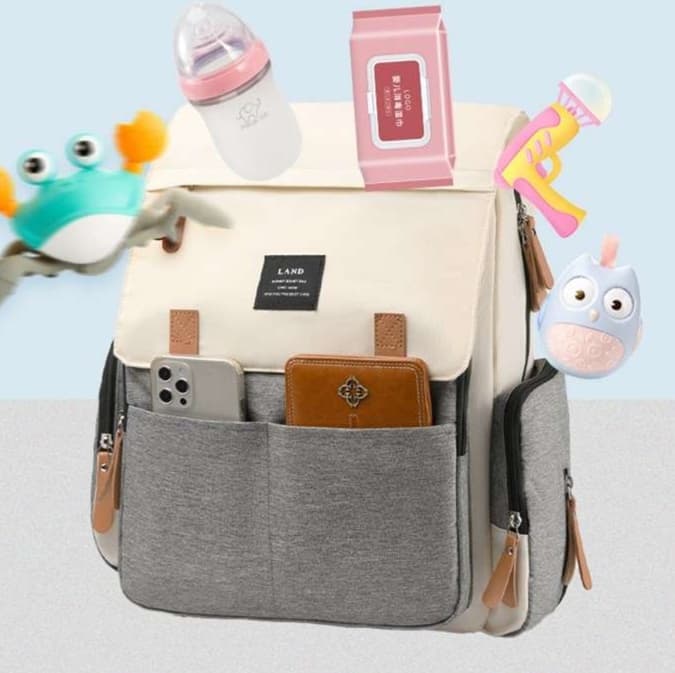 マザーズバッグ ゆったり収納リュック